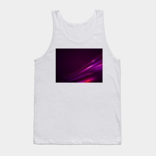 Digital Design - Purple Abstract Strips Tank Top